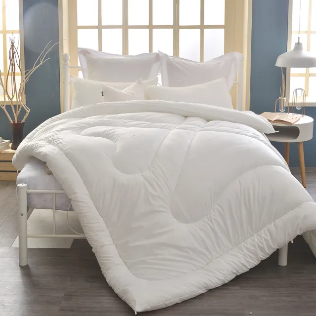 【Great Living 格蕾寢飾】La Belle 天然手工蠶絲可水洗被 冬被/棉被1.5kg(單人 150x210cm)