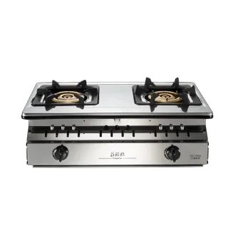 【莊頭北】二口三環銅爐頭嵌入爐瓦斯爐NG1/LPG(TG-7703A基本安裝)