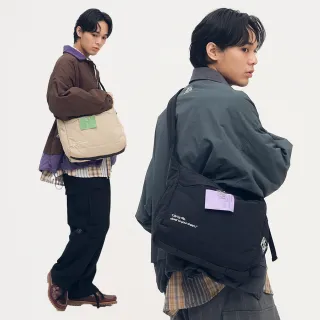 【plain-me】男女包 clip by clip 2WAY跨肩包 PLN3058(側背包 斜背包 包包 大容量 空氣感)