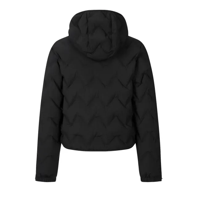 【Discovery Expedition】女版連帽羽絨外套 輕量鵝絨外套(DWDJ84056-BKS)