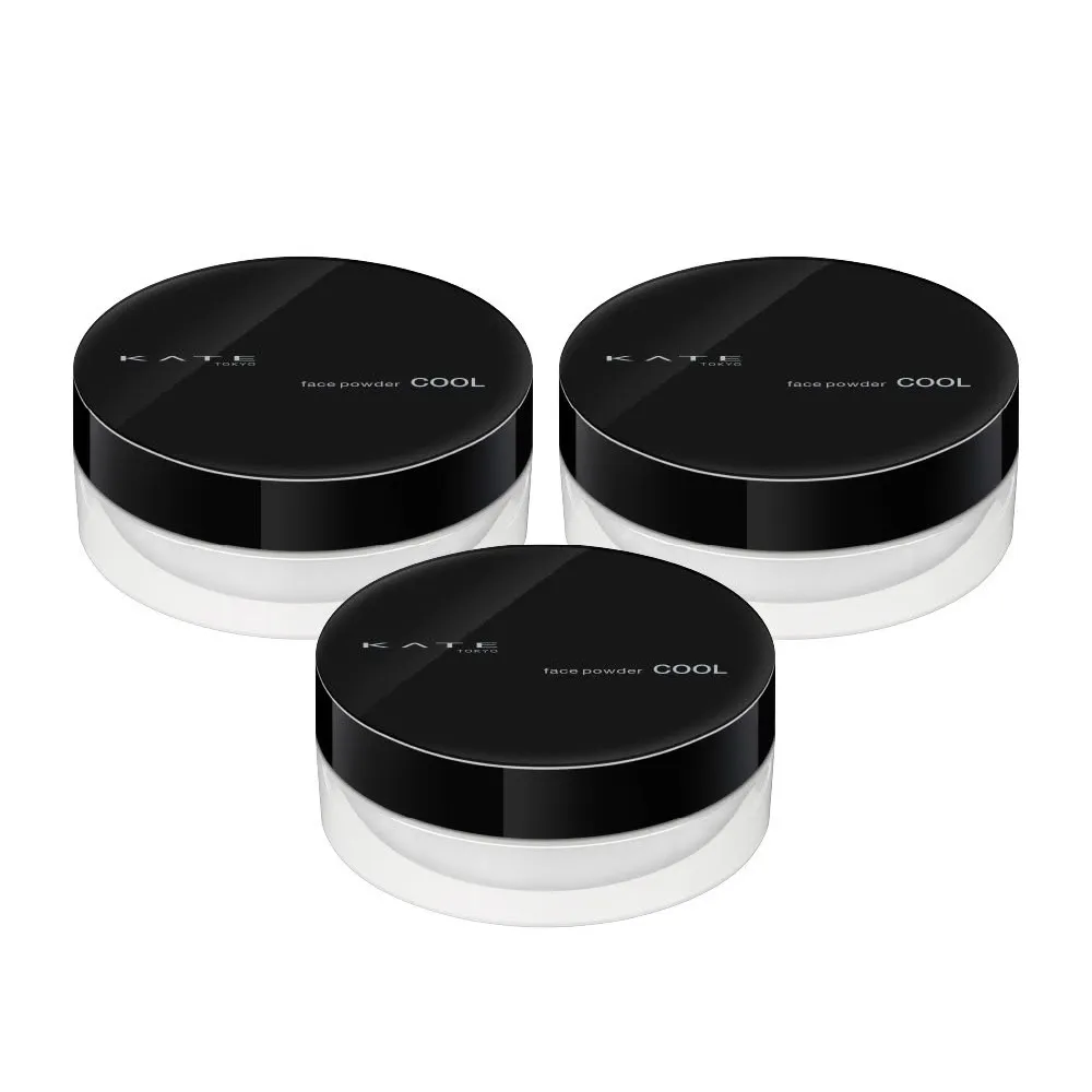 【KATE 凱婷】零瑕肌密蜜粉Z 3入組 3款任選控油/半霧/光澤(隱形毛孔 長效定妝)
