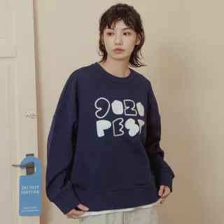 【gozo】gozopest純棉落肩大學T(兩色)