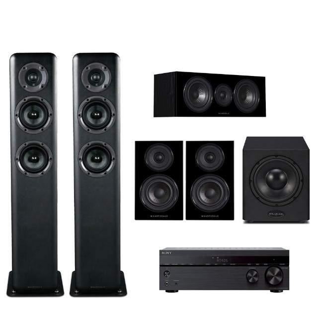 【Wharfedale】家庭劇院組合(D330+Diamond 12.C+12.1+WH-D10+SONY STR-DH790)