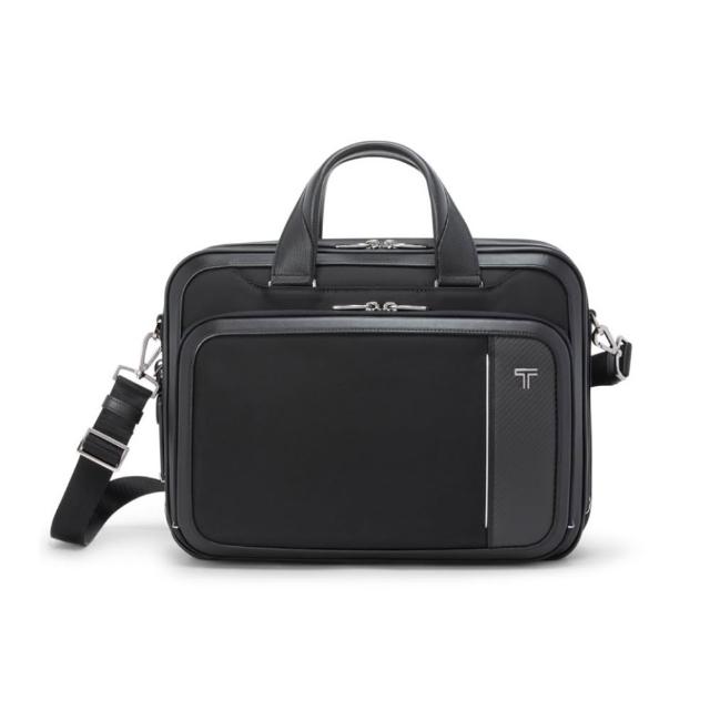 【TUMI】ARRIVE” Sadler 頂級商務尼龍公事包 - 黑色(TUMI 官方旗艦店)