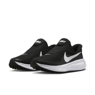 【NIKE 耐吉】慢跑鞋 女鞋 運動鞋 緩震 套腳式 W REVOLUTION 8 EASYON 黑 HQ2415-001
