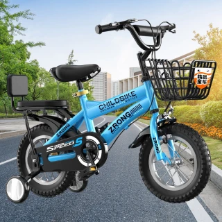 【SUNHO三禾】兒童自行車 戶外腳踏車 公路車(女童車單車 高強合金輪 靠背後座)