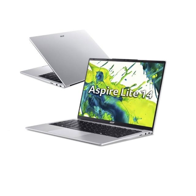 【Acer 宏碁】14吋四核心8G文書效能筆電(Aspire Lite/AL14-32P-C4QP/N150/8G/512G/W11)