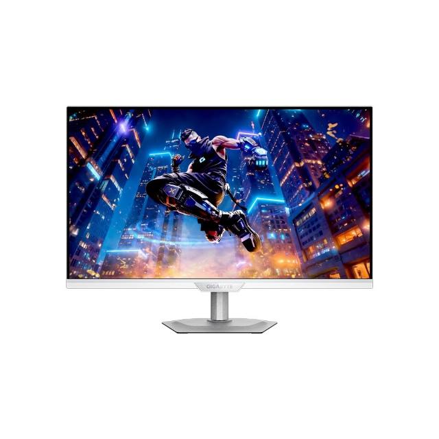 【GIGABYTE 技嘉】M27UP ICE 27型 電競螢幕(27型/4K/160Hz/FHD/320Hz/1ms/KVM)