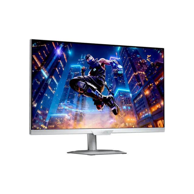 【GIGABYTE 技嘉】M27UP ICE 27型 電競螢幕(27型/4K/160Hz/FHD/320Hz/1ms/KVM)