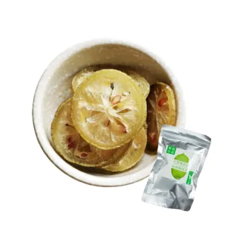 【果乾小弟】台灣檸檬圓片3包(新北市伴手禮  檸檬乾 檸檬片 果乾水 果乾茶 果乾)