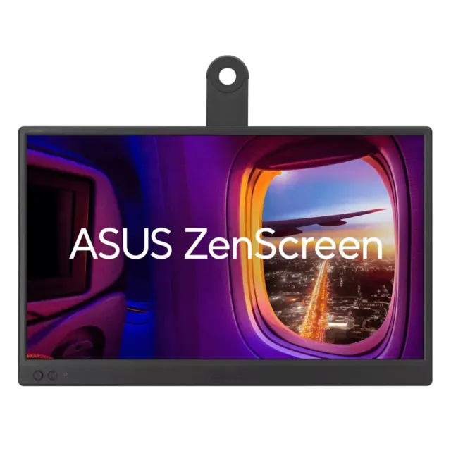 【ASUS 華碩】ZenScreen MB169CK 15.6吋 FHD IPS USB-C 攜帶型螢幕