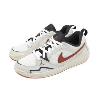 【NIKE 耐吉】休閒鞋 Jordan CMFT Era GS 大童 女鞋 米白 紅 復古(HQ0506-101)