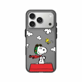 【RHINOSHIELD 犀牛盾】iPhone 17/Air/Pro/Pro Max Clear 抗黃化透明防摔手機殼/小小飛行員(Snoopy 史努比)