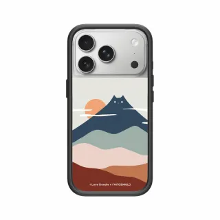【RHINOSHIELD 犀牛盾】iPhone 17/Air/Pro/Max Mod NX 邊框背蓋防摔磁吸手機殼/貓咪山(ilovedoodle)