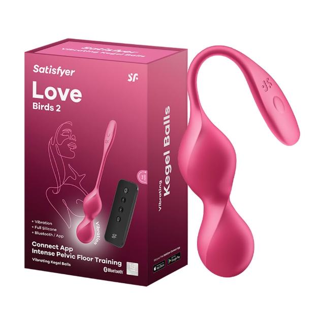 【Satisfyer】Love Birds 2 愛情鳥系列 2 凱格爾智能訓練球(情趣職人 情趣用品 成人玩具 私密用品)