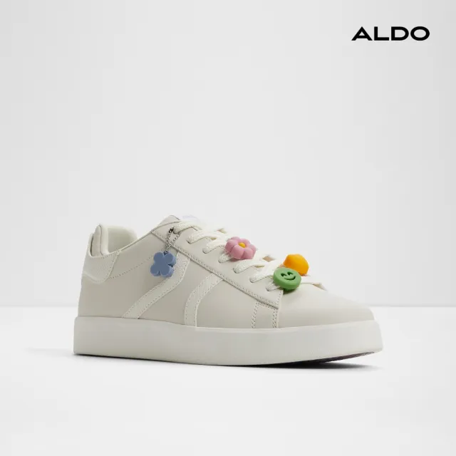 【ALDO】HYPERTMC03-設計師童趣吊飾運動休閒鞋-男鞋(白色)