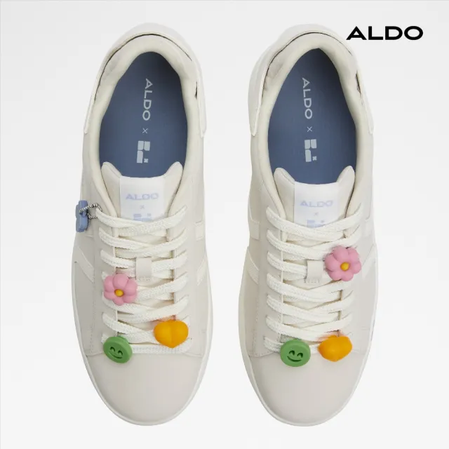 【ALDO】HYPERTMC03-設計師童趣吊飾運動休閒鞋-男鞋(白色)