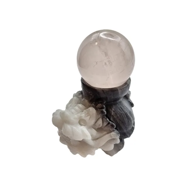【藏古祥館】粉晶聚寶盆龍龜  XA09(龍龜)