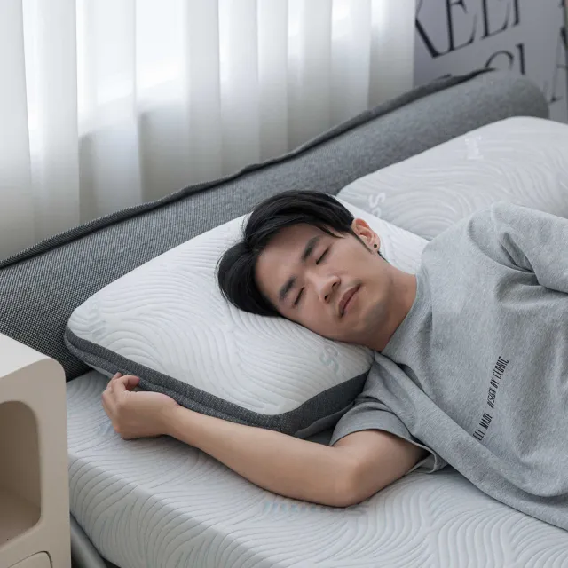 【Sonmil 森好眠】高低 軟硬 自由調整 MyFit好眠枕 天然乳膠枕頭(高枕 低枕 極冰涼感 石墨烯抗菌 Hybrid)