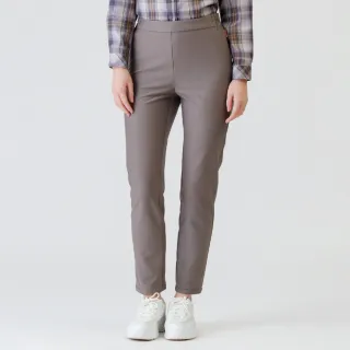 【TRAVELER 旅行者】女款Softshell四面彈防風撥水保暖九分褲｜252TR519(Softshell防風/撥水)