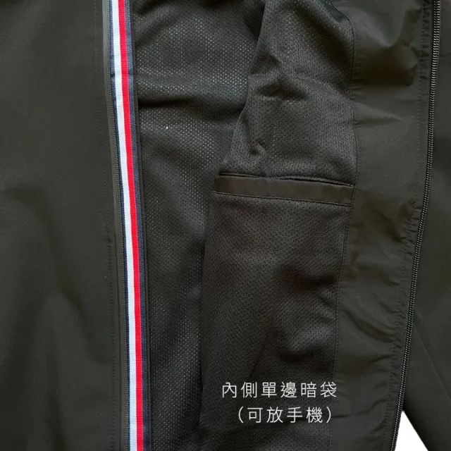 【TOMMY HILFIGER】男生 飛行夾克 防風防潑水 立領 男款 風衣外套(飛行外套)