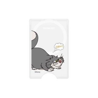 【TOYSELECT】Disney Cats And Dogs-魯斯佛款想喫魚骨頭MagSafe磁吸卡片夾
