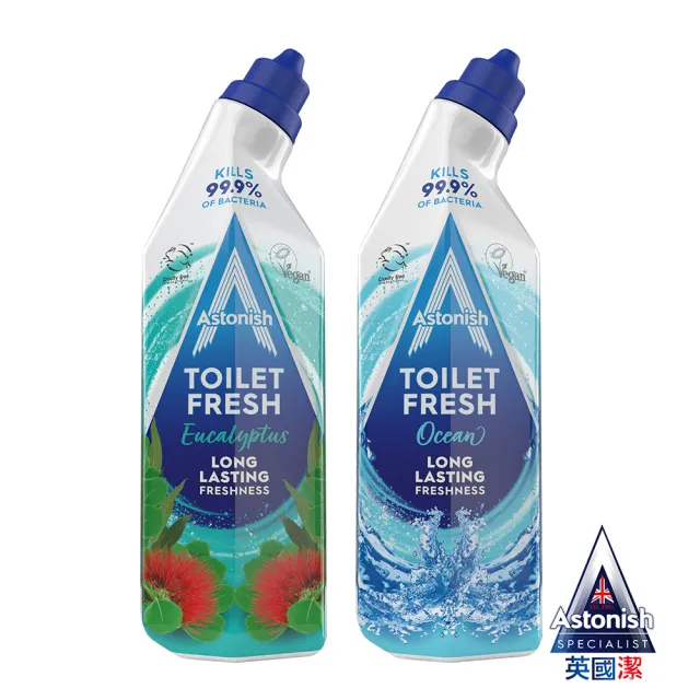 【Astonish 英國潔】馬桶潔淨凝膠香味可選(750mlx1)