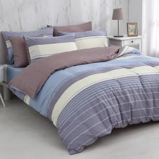 【HongYew 鴻宇】台灣製100%精梳棉 薄被套 雙人(多款)