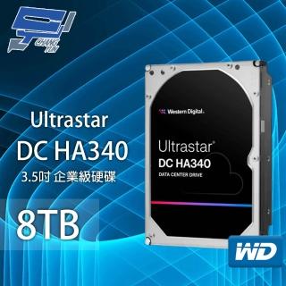 【WD 威騰】昌運監視器 WD Ultrastar DC HA340 8TB 企業級硬碟 HUS728T8TALE6L4(WUS721208BLE604)