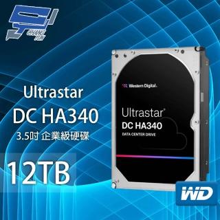 【WD 威騰】昌運監視器 WD Ultrastar DC HA340 12TB 企業級硬碟 (WUS721212BLE6L4) (WUS721212BLE604)