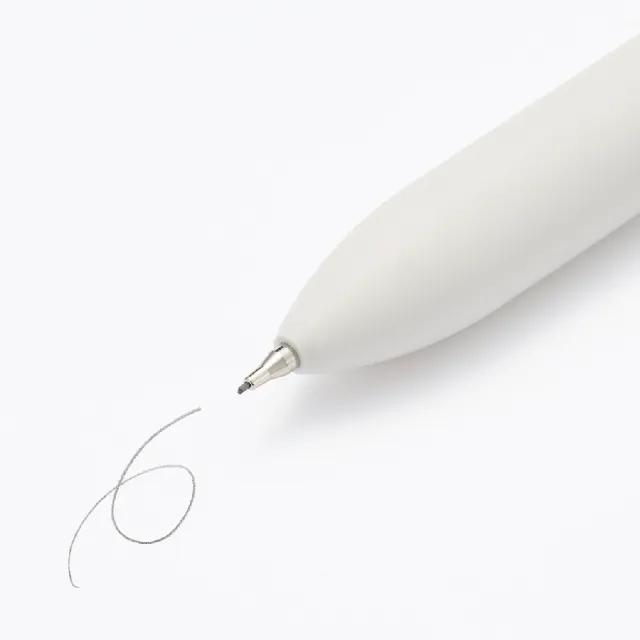 【MUJI 無印良品】滑順按壓油性原子筆/3色/黑、紅、藍+自動筆0.5mm(0.5mm/0.7mm)