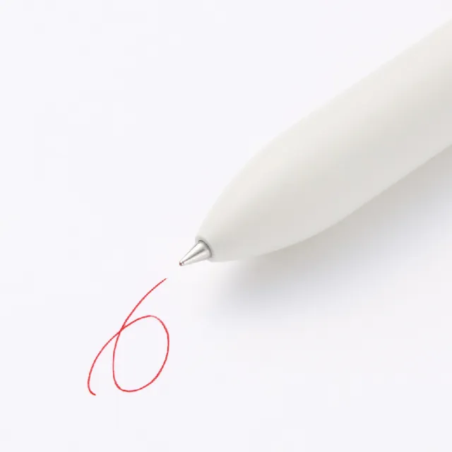 【MUJI 無印良品】滑順按壓油性原子筆/3色/黑、紅、藍+自動筆0.5mm(0.5mm/0.7mm)