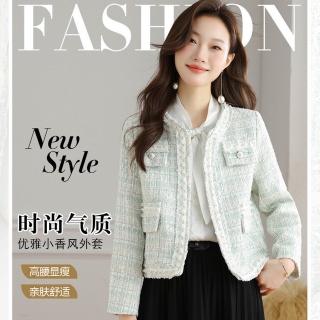 【BRIGA ELJ8050-105】BRIGA ELJ8050-105設計師法式時尚名媛高級感短款百搭小香風外套(ELJ8050-105)