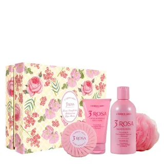 【L’ERBOLARIO 蕾莉歐】玫瑰三重奏香氛禮盒(送禮首選、香氛禮盒、交換禮物、聖誕節)