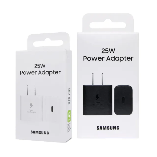 【Samsung 三星】新款25W快充組-支援Z Fold7 Flip7(含原廠T2510盒裝頭+三星製造雙Type C線)