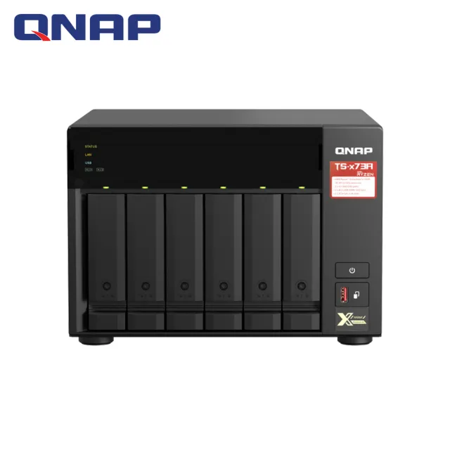 【QNAP 威聯通】搭希捷IronWolf 8TBx2★TS-673A-8G 6Bay NAS 網路儲存伺服器