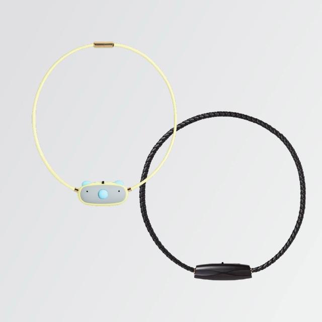 【ible】超值二入優惠組/年中慶下殺 Airvida M1+C1穿戴式負離子空氣清淨機