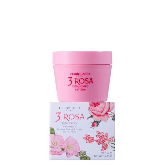 L’ERBOLARIO蕾莉歐 玫瑰三重奏芳香潤膚霜