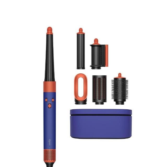 【dyson 戴森】HS08 Airwrap i.d.™ 藍牙多功能造型器/吹風機/捲髮器/捲髮棒(長春花藍禮盒版)