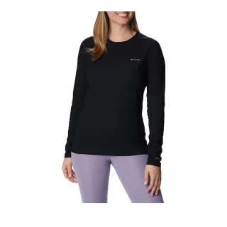 【Columbia 哥倫比亞】女款-極暖快排內著長袖上衣-Omni-Heat Infinity™-黑色(UAL24840BK/JF)