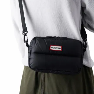 【HUNTER】官方旗艦館_無縫空氣斜背包(黑色)