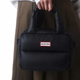 【HUNTER】無縫空氣波士頓包(黑色)