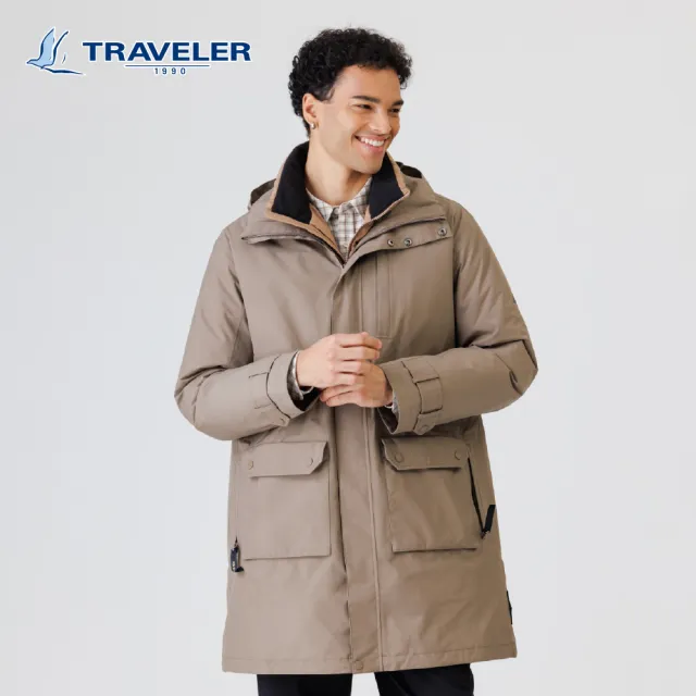 【TRAVELER 旅行者】男款Gore-Tex兩件式防水外套｜252TR117(GORE TEX/防水外套)