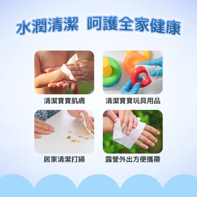 【BZU BZU】EDI純水嬰兒超柔濕巾組 80抽*24包/箱(新生兒/成人 純水濕巾/含蓋設計)