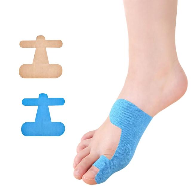 【AOAO】20入組 兒童大腳趾矯形肌肉貼 拇趾保護套 腳護趾套 拇指套 拇趾保護繃帶(大童款)