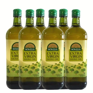 【慕雅利華】極新鮮20250826裝瓶-BOVEDA柏菲答特級初榨冷壓橄欖油(1000ml X 6瓶)