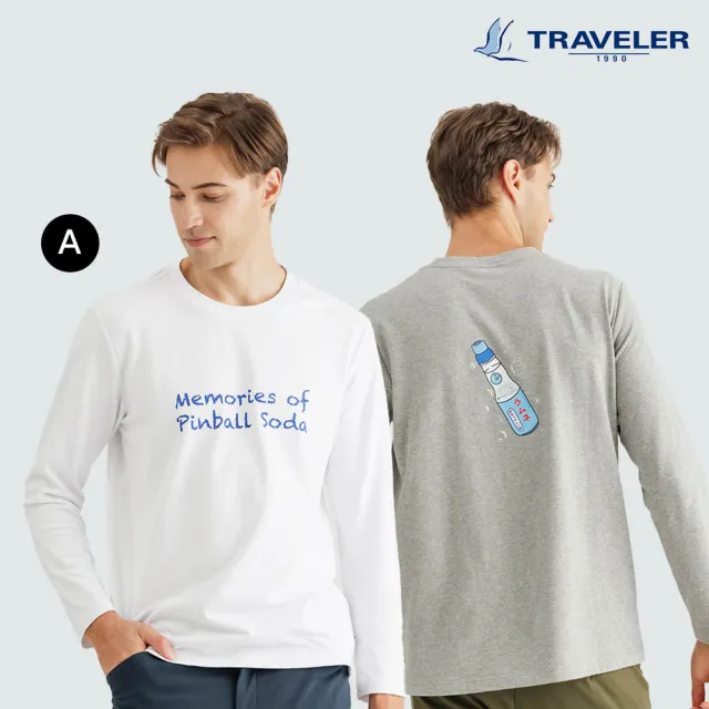 【TRAVELER 旅行者】男女多款吸排設計上衣｜242TR801.02.03.04.05.08(吸濕排汗/上衣)