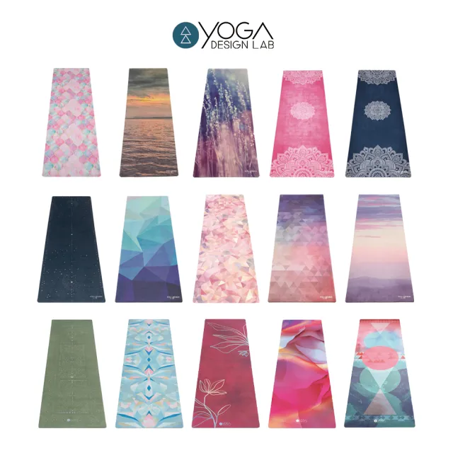 【Yoga Design Lab】Combo Mat 天然橡膠瑜珈墊3.5mm - 多色可選(超細纖維絨面瑜珈墊)