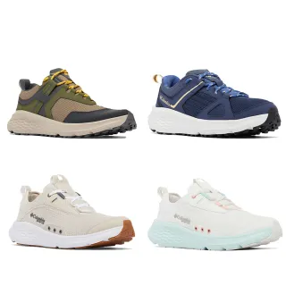 【Columbia 哥倫比亞】防潑水輕量休閒健走鞋(男女任選)