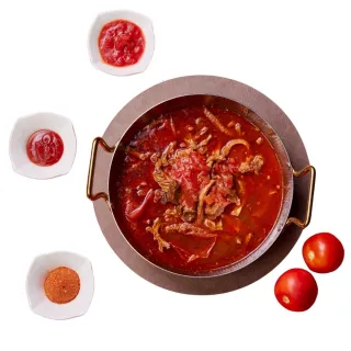 【全國麗園】濃醇番茄一斤肉牛肉爐1600g 2入組 酸香濃厚 滿滿番茄香 喝一口就上癮(牛肉湯、牛肉爐、牛肉鍋)